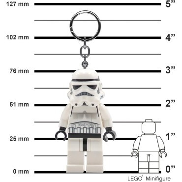 Llavero Linterna Stormtrooper Star Wars Lego
