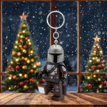 Llavero Linterna The Mandalorian Star Wars Lego