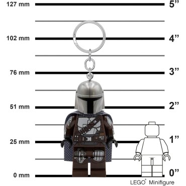 Llavero Linterna The Mandalorian Star Wars Lego