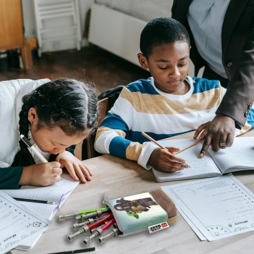 Estuche Flexible The Mandalorian y Grogu Lego