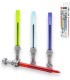 Set 4 Bolígrafos Sables de Luz Star Wars Lego 