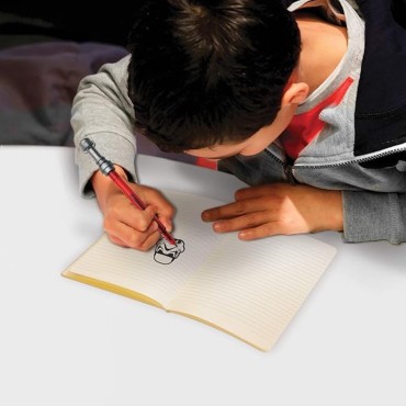 Set 4 Bolígrafos Sables de Luz Star Wars Lego 