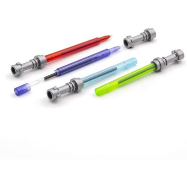 Set 4 Bolígrafos Sables de Luz Star Wars Lego 