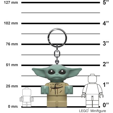 Llavero Linterna Grogu Star Wars The Mandalorian Lego