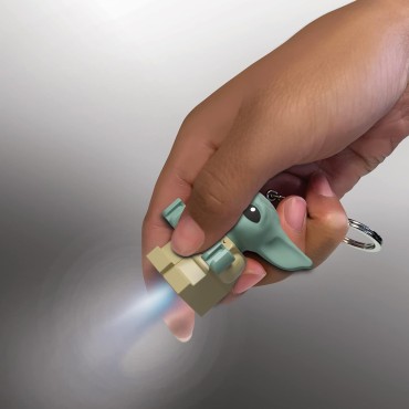 Llavero Linterna Grogu Star Wars The Mandalorian Lego