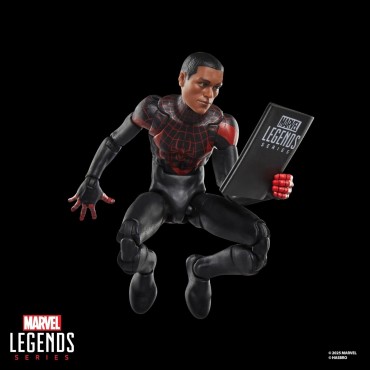 Figura Utimate Miles Morales The Ultimate Spider-Man Marvel Legends Articulada 15 cms