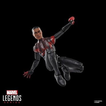 Figura Utimate Miles Morales The Ultimate Spider-Man Marvel Legends Articulada 15 cms