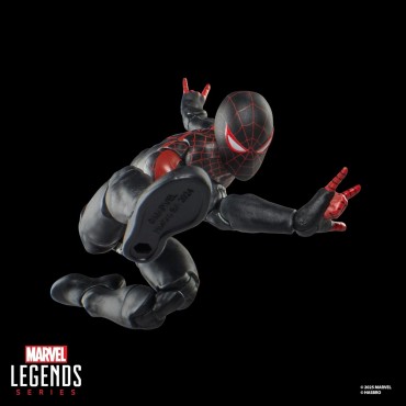 Figura Utimate Miles Morales The Ultimate Spider-Man Marvel Legends Articulada 15 cms