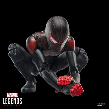Figura Utimate Miles Morales The Ultimate Spider-Man Marvel Legends Articulada 15 cms