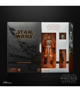 Figura Trapper Wolf Star Wars The Mandalorian Black Series Articulada 15 cms