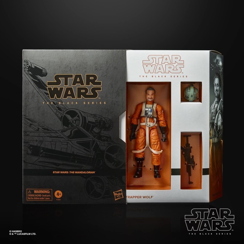 Figura Trapper Wolf Star Wars The Mandalorian Black Series Articulada 15 cms