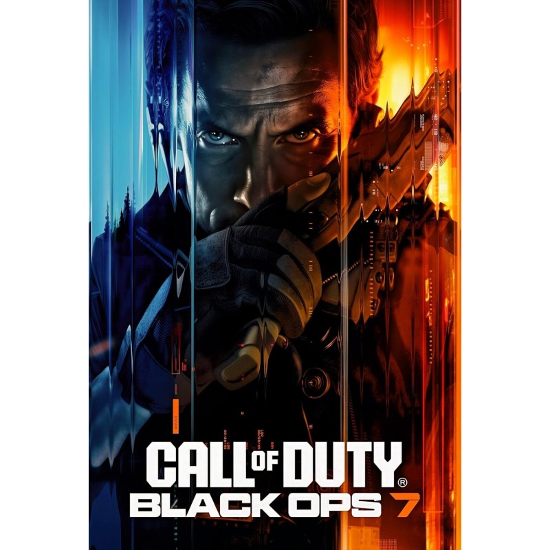 Placa Decorativa Call Of Duty Black Ops 7 Metálica Cuadro Póster HD