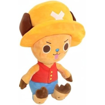 Peluche Luffy X Tony Tony Chopper One Piece 25 cms