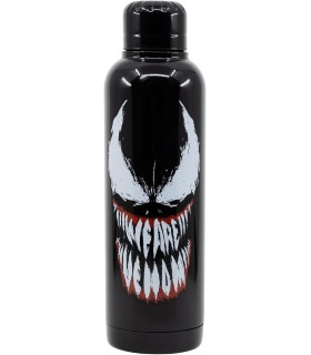 Botella Metálica Venom Face Marvel 515 mls