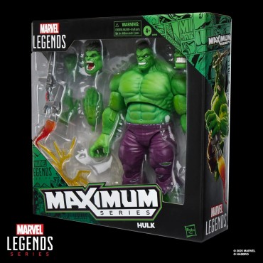 Figura Hulk Maximum Series Marvel Legends Articulada 21,5 cms