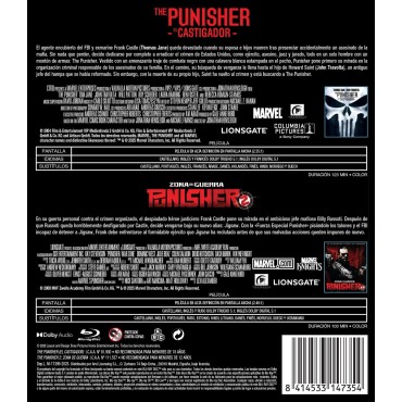 The Punisher 1+2 [Blu-ray] (2004, 2008)