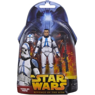 Figura Tactical Ops Trooper Star Wars Revege Of The Sith Articulada 15 cms