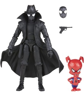 Pack Figuras Spider-Man Noir & Spider-Ham Into the Spider-verse Marvel Legends Articulada 15 cms