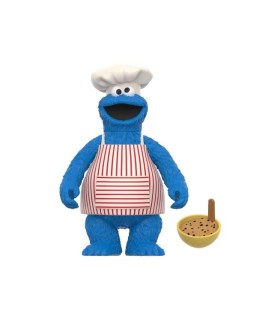 Figura Chef Cookie Monster Barrio Sésamo 10 cms