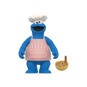 Figura Chef Cookie Monster Barrio Sésamo 10 cms