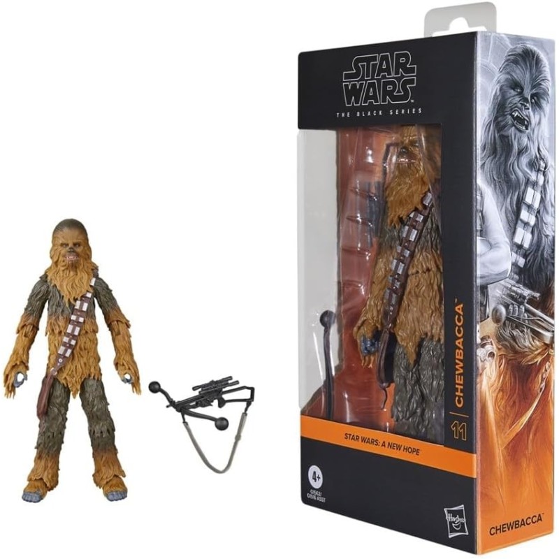 Figura Chewbacca Star Wars A New Hope La Guerra de las Galaxias Articulada 15 cms