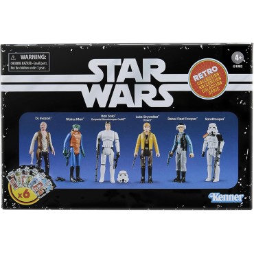 Pack 6 Figuras Star Wars A New Hope Articuladas 9,5 cms
