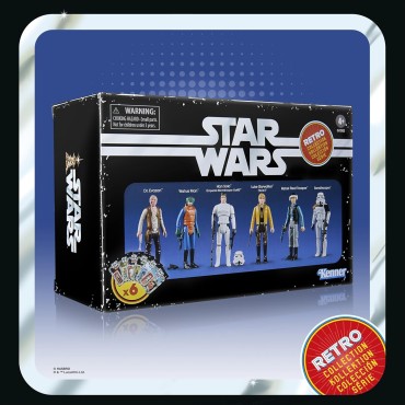 Pack 6 Figuras Star Wars A New Hope Articuladas 9,5 cms