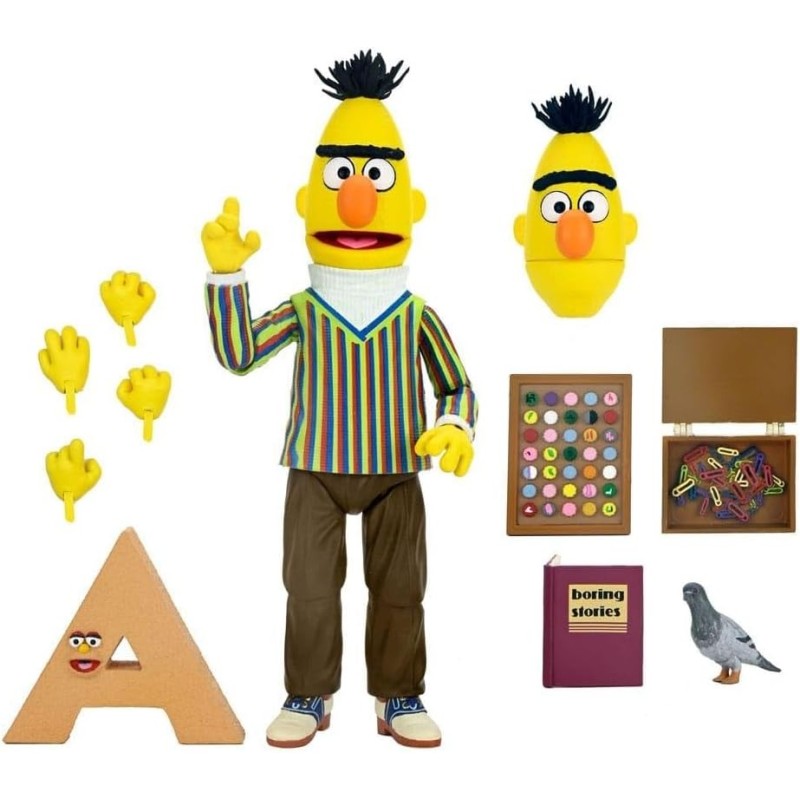 Figura Blas Barrio Sésamo Bert Articulada 18 cms