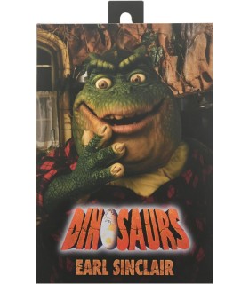 Figura Ultimate Earl Sinclair Dinosaurios Articulada 18 cms