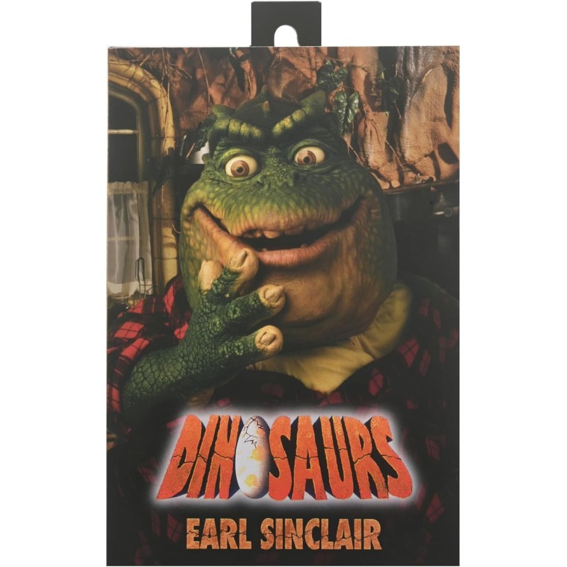 Figura Ultimate Earl Sinclair Dinosaurios Articulada 18 cms