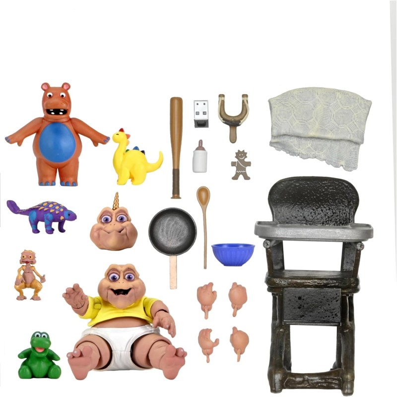 Figura Baby Sinclair Dinosaurios Articulada 10 cms