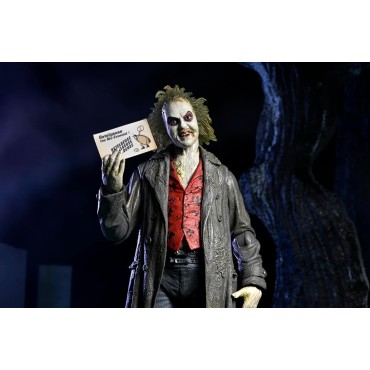 Figura Beetlejuice Tour Guide The Bio Exorcist Articulada 18 cms