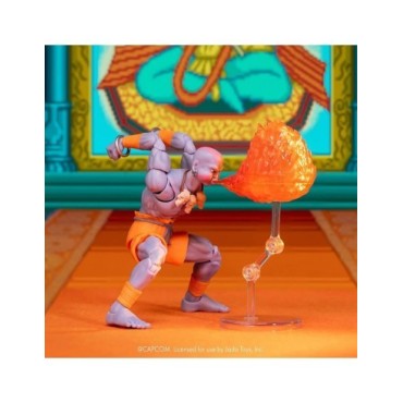 Figura Dhalsim Deluxe Street Fighter II The Final Challengers Articulada 16,5 cms