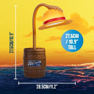 Lámpara Articulada Sombrero de Paja One Piece Straw Hats