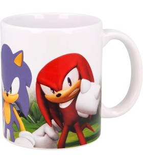 Taza Personajes Sonic El Erizo Cerámica 325 mls