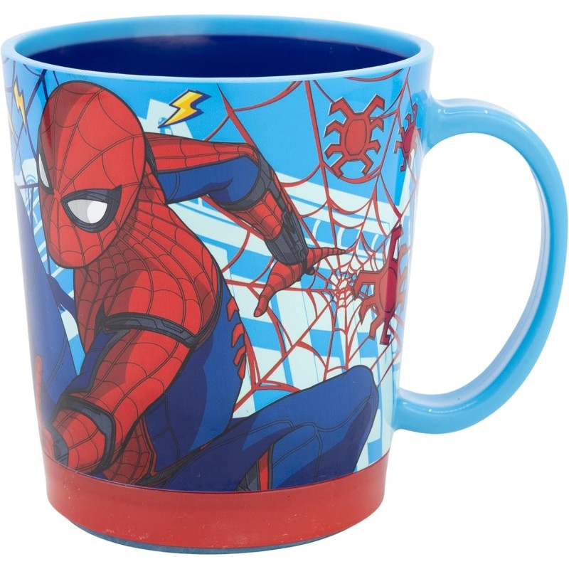 Taza Antivuelco Friendly Neighbourhood Spider-Man Marvel 410 mls