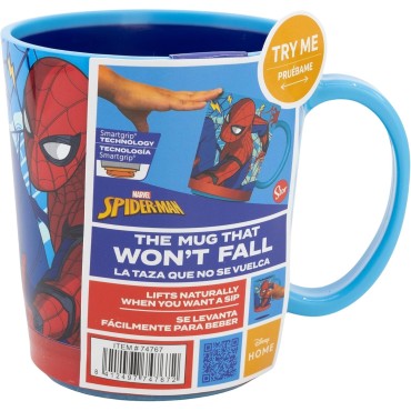 Taza Antivuelco Friendly Neighbourhood Spider-Man Marvel 410 mls