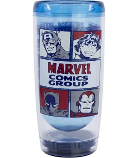 Vaso Antivuelco Superéroes Clásicos Marvel Cómics 705 mls