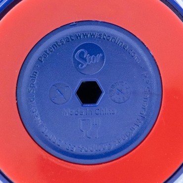 Vaso Antivuelco Superhéroes Clásicos Marvel Cómics 705 mls