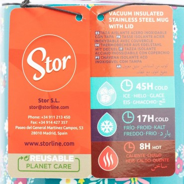 Taza Termo Acero Inoxidable Minnie Mouse Chill Disney 940 mls