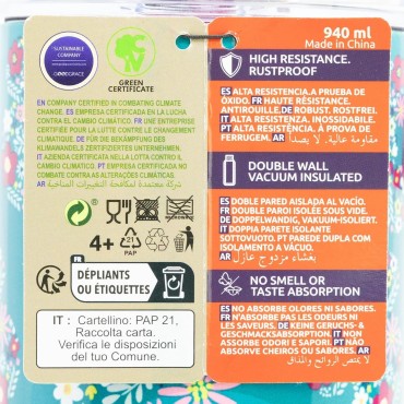 Taza Termo Acero Inoxidable Minnie Mouse Chill Disney 940 mls