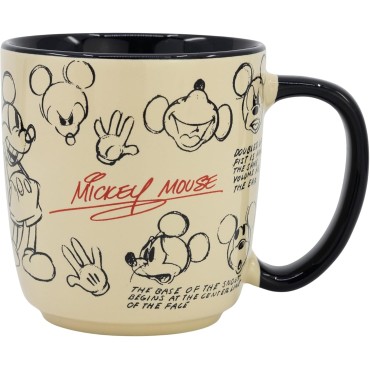 Taza Dibujos Mickey Mouse Disney Cerámica 380 mls