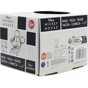 Taza Dibujos Mickey Mouse Disney Cerámica 380 mls
