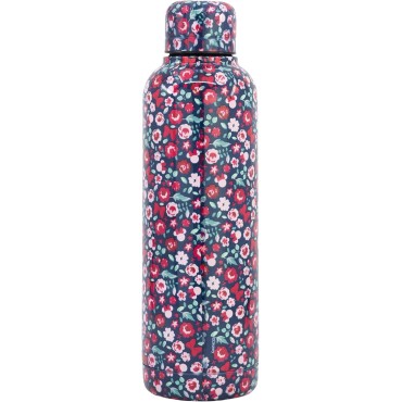 Botella Metálica Minnie Mouse Flores Disney 515 mls