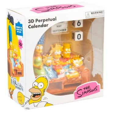 Calendario Perpetuo 3D Los Simpson