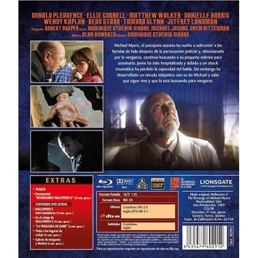 Halloween 5- la Venganza de Michael Myers [Blu-ray + DVD extras] (1989) Halloween 5