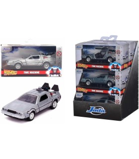 Réplica DeLorean Regreso al Futuro Diecast 1:32 Hollywood Rides