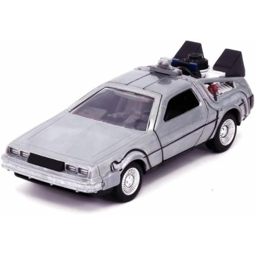 Réplica DeLorean Regreso al Futuro Diecast 1:32 Hollywood Rides