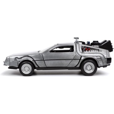 Réplica DeLorean Regreso al Futuro Diecast 1:32 Hollywood Rides