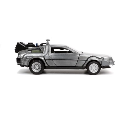 Réplica DeLorean Regreso al Futuro Diecast 1:32 Hollywood Rides